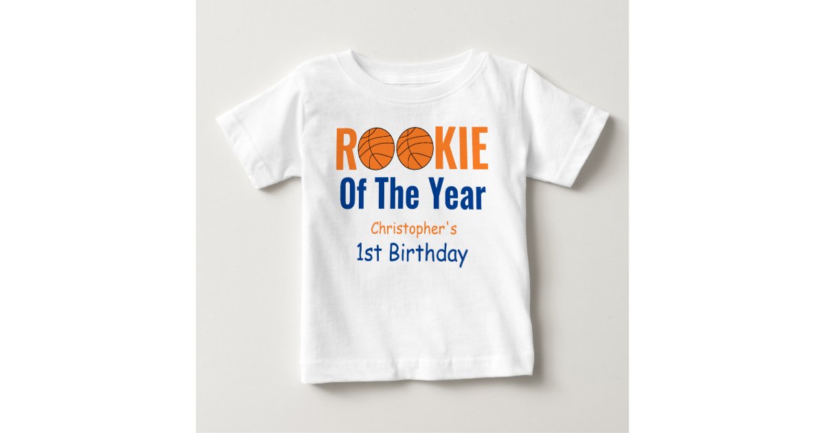 rookie of the year shirt baby