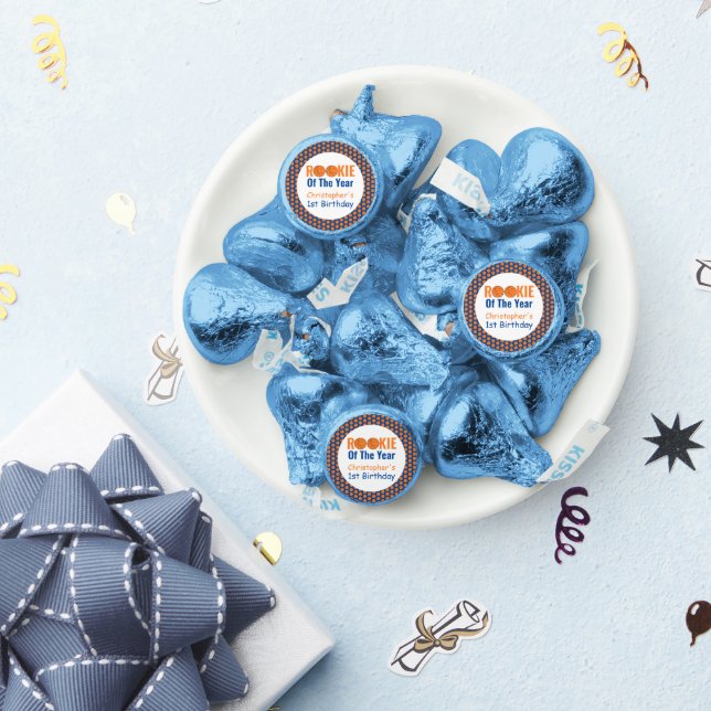Rookie Basketball 1st Birthday Hershey®'s Kisses® (Party)