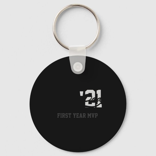 Rookie Dad First Year Mvp Srty T Shirt  Keychain (Front)