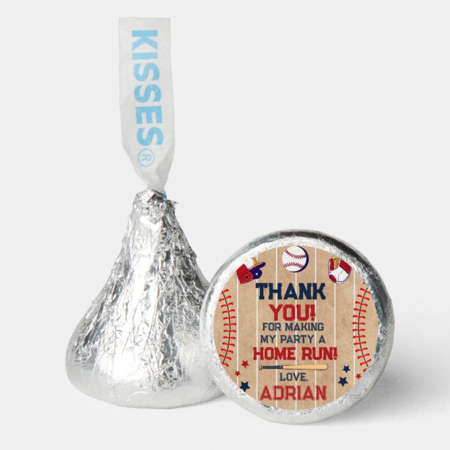 Rookie of the Year 1st Birthday Baseball  Hershey®'s Kisses® (Front)