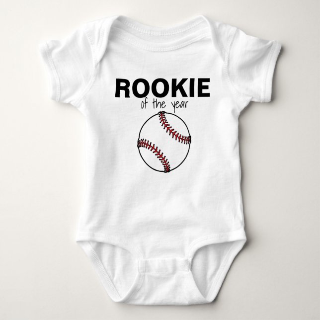 rookie of the year baby bodysuit (Front)