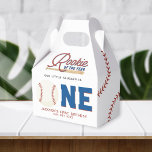 Rookie of the Year Baseball 1st Birthday Party Favor Boxes<br><div class="desc">Rookie of the Year Baseball 1st Birthday Party Favor Box</div>