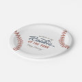 Rookie of the Year Baseball Birthday Party Paper Plates | Zazzle