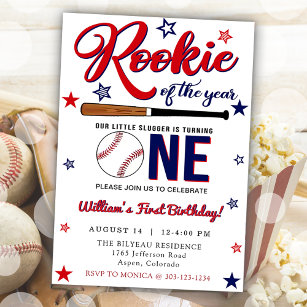 Baseball Stitch Invitations