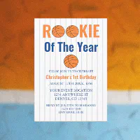 Rookie of the Year Custom Basketball Jersey Baby Pink One 