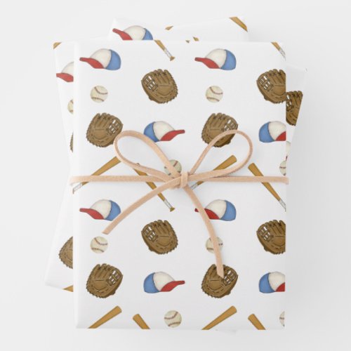 Rookie of the Year Nostalgic Baseball Gift Wrap