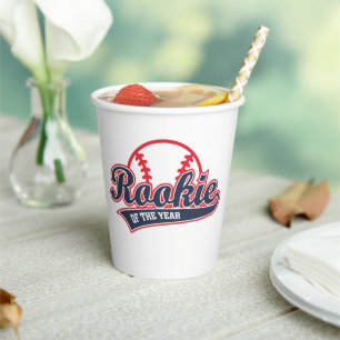 Rookie of the Year Paper Cups