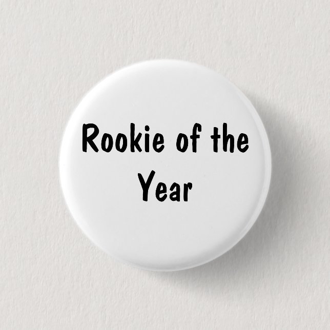 Rookie of the Year Pinback Button (Front)