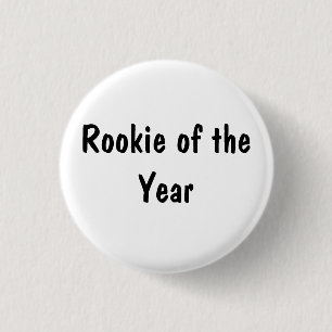 Rookie of the Year Pinback Button
