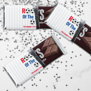 Rookie Of The Year Soccer 1st Birthday Hershey Bar Favors
