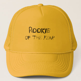 Rookie of the year trucker hat