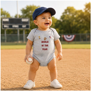 Rookie of this year, Baby Bodysuit, Newborn outfit Bodysuit