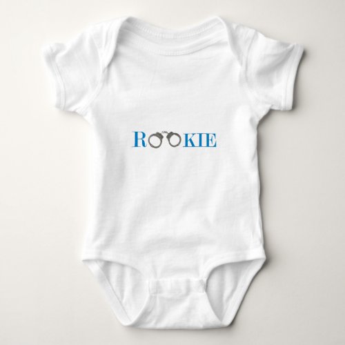 Rookie Police In Training Future Baby Bodysuit