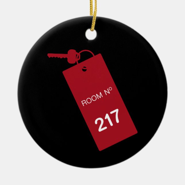 Room 217 Keys Ceramic Ornament (Front)