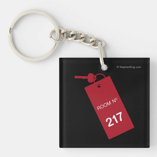 Room 217 Keys Keychain (Front)