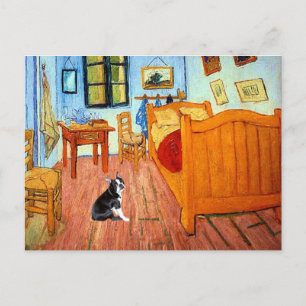 Room - Boston Terrier #4 Postcard