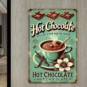 Room Decor Vintage Hot Chocolate