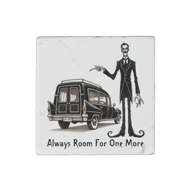 Room For One More	 Stone Magnet (Front)