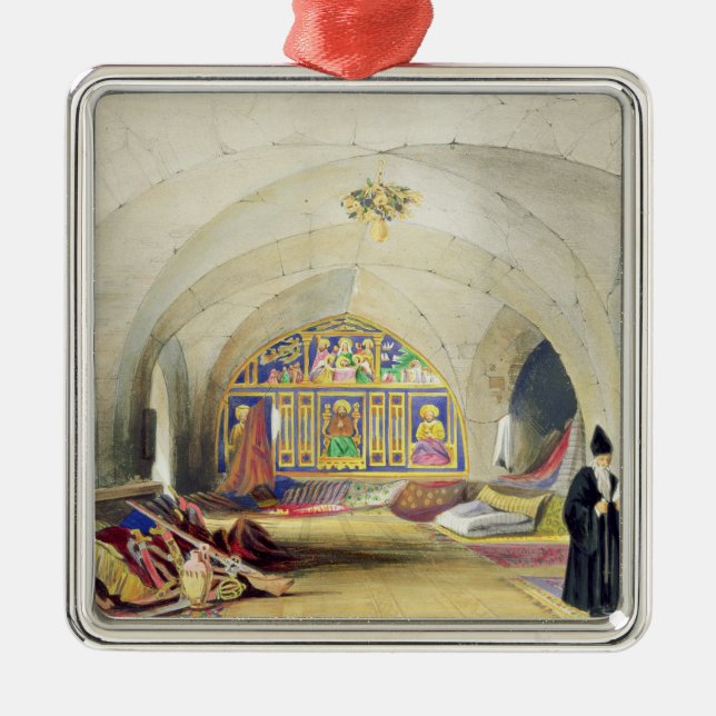 Room in an Armenian Convent, in Jerusalem (colour Metal Ornament (Front)