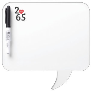 Room Number 256 in Dry Erase Board