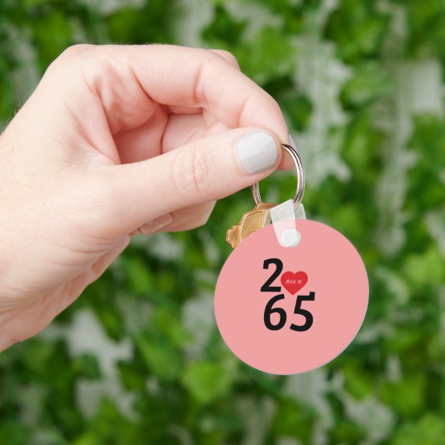 Room Number 256 in   Keychain (Hand)