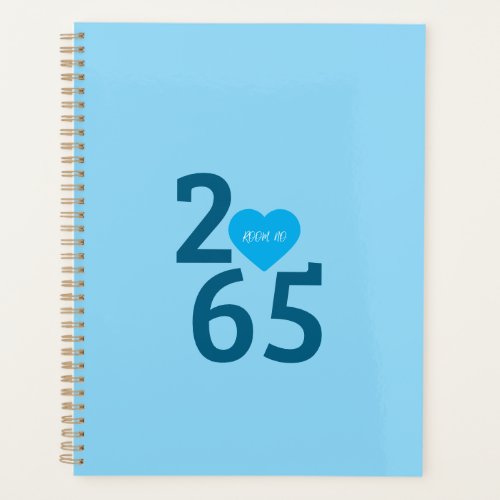 Room Number 256 in   Planner