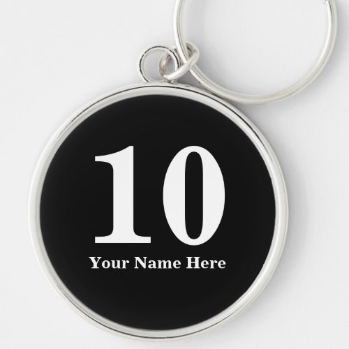 Room number keychains for hospitality business