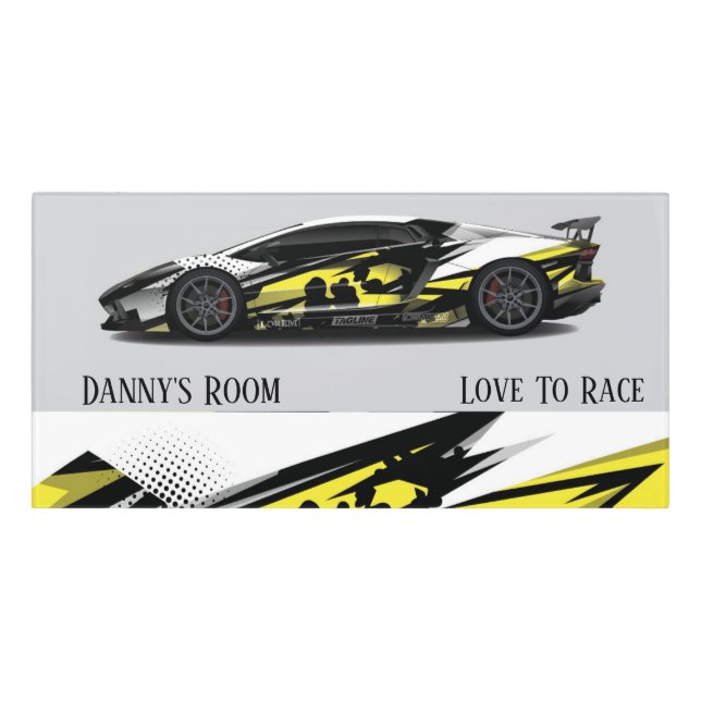 Room Sign (Classic Front)