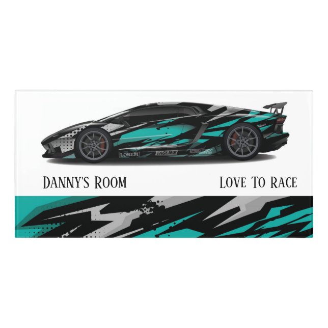 Room Sign (Classic Front)