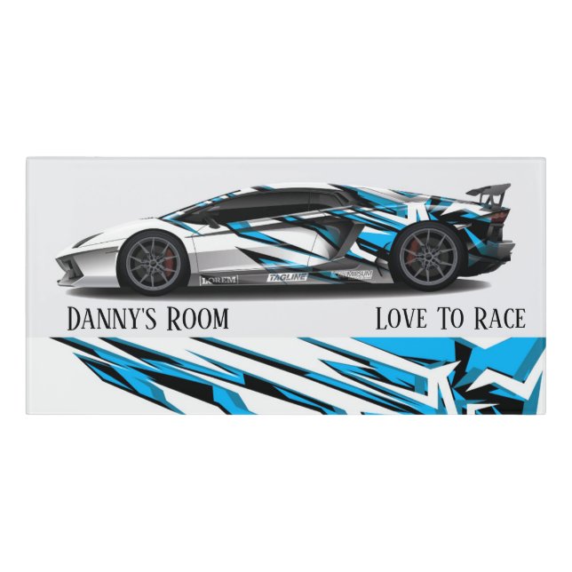 Room Sign (Classic Front)