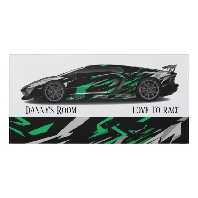 Room Sign (Classic Front)