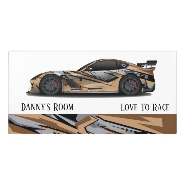 Room Sign (Classic Front)