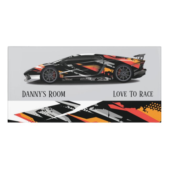 Room Sign (Classic Front)