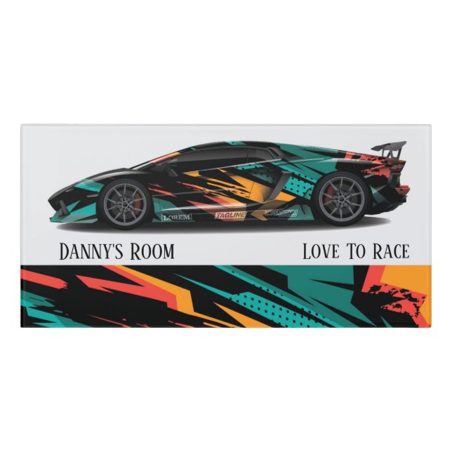 Room Sign (Classic Front)