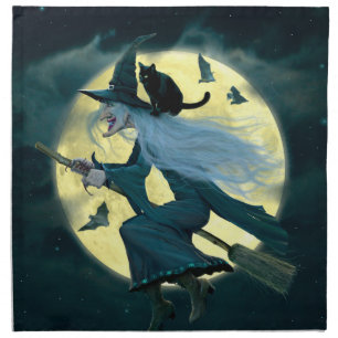 room witch cloth napkin