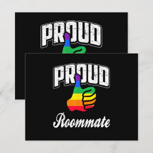  Roommate Gay Pride Invitation