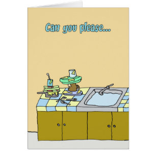 Roommate Needs To Help Around The House Cards