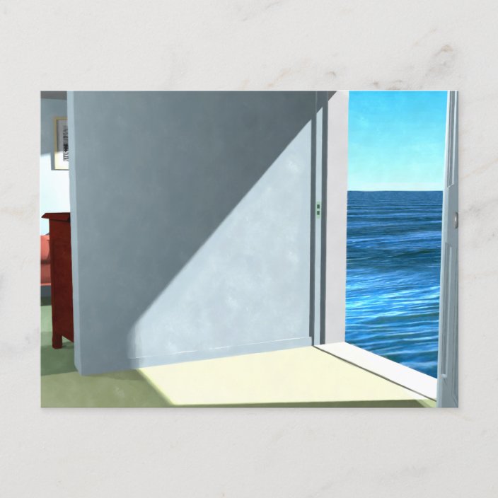 Rooms By The Sea Postcard