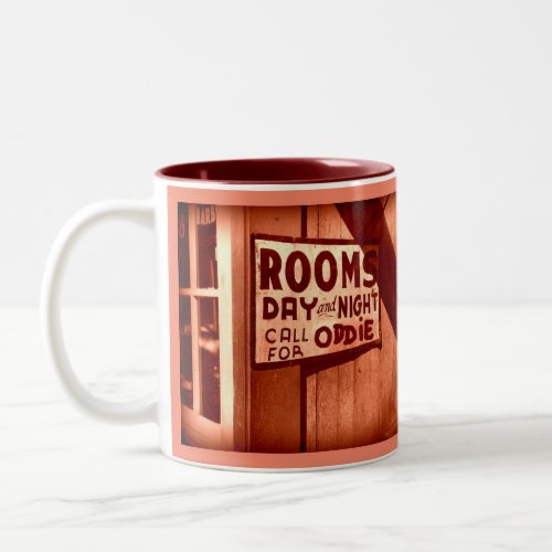 Rooms Day  Night _ Call for Oddie Two_Tone Coffee Mug