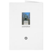 Roon Statue in Berlin Cards (Back)