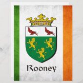 Rooney Irish Flag (Front/Back)