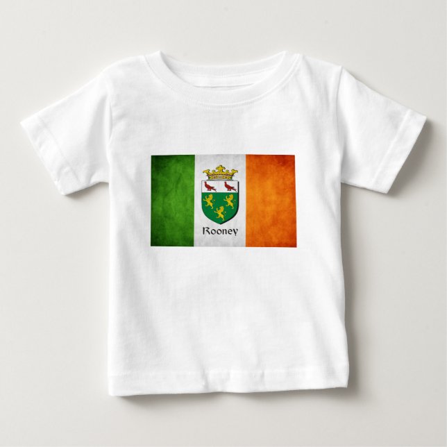Rooney Irish Flag Baby T-Shirt (Front)