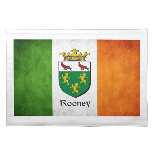 Rooney Irish Flag Cloth Placemat