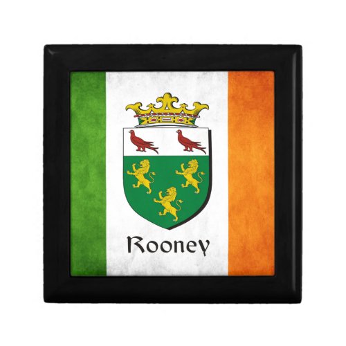 Rooney Irish Flag Keepsake Box