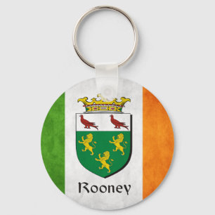 Rooney Irish Flag Keychain