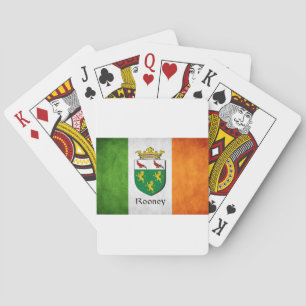 Rooney Irish Flag Poker Cards
