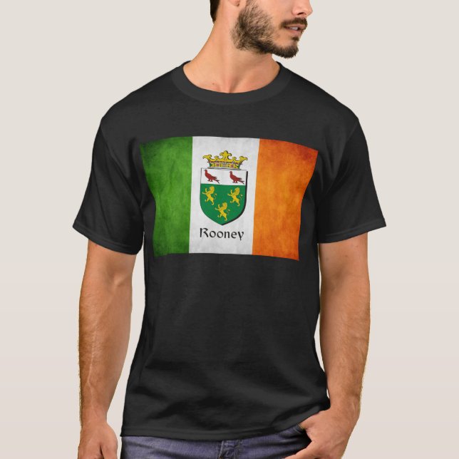Rooney Irish Flag T-Shirt (Front)