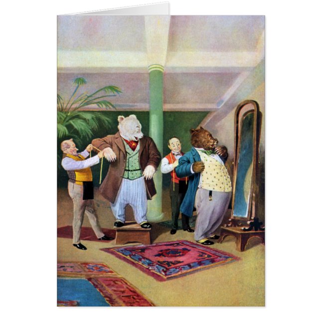 Roosevelt Bears at the Tailor (Front)
