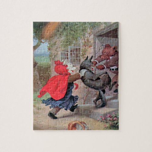 Roosevelt Bears Play Little Red Riding Hood Jigsaw Puzzle