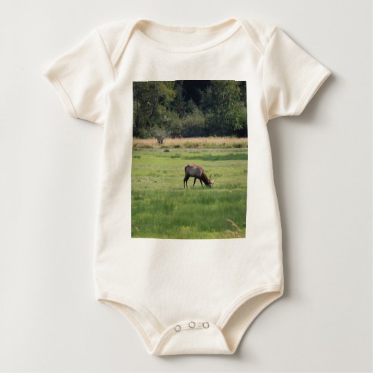 Roosevelt Elk, Oregon Baby Bodysuit